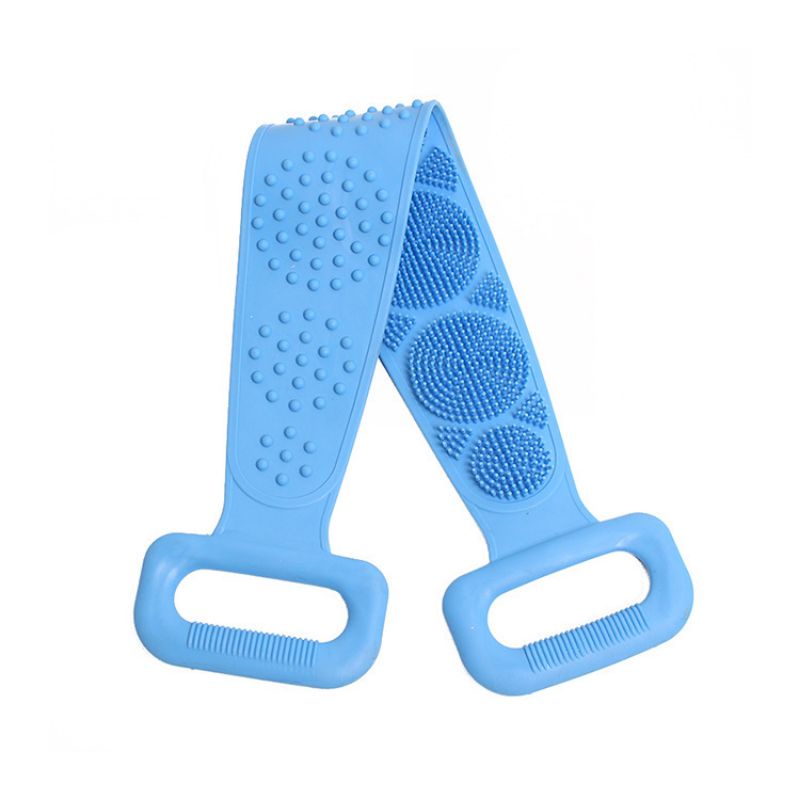 Dây tắm chà lưng Anh Mart chất liệu silicone có 2 mặt massage