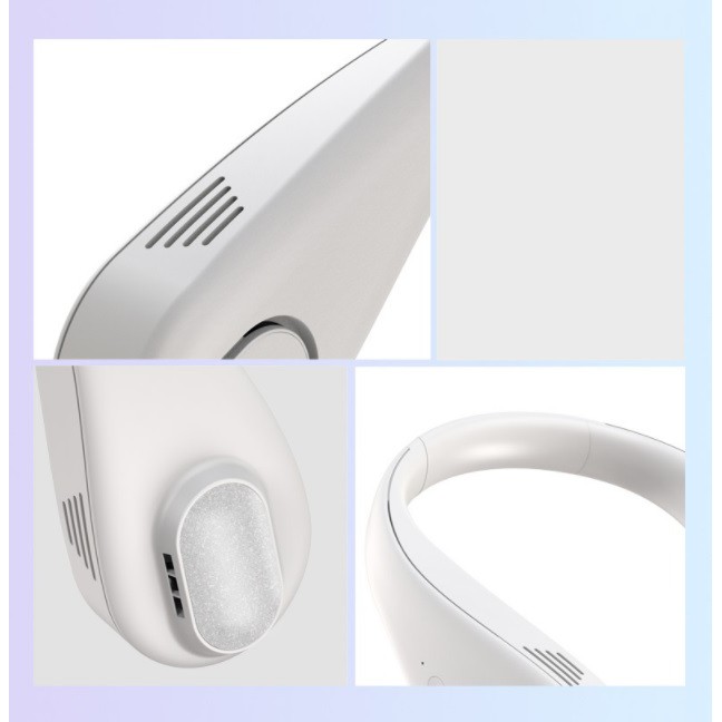 Quạt Mini Đeo Cổ Không Cánh Quạt Cầm Tay Mini Tích Điện Mẫu Mới 2021 - Bảo Hành 6 Tháng | BigBuy360 - bigbuy360.vn