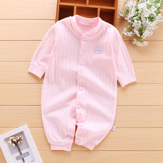 Body liền thân dài tay cotton cho bé sơ sinh, hàng đẹp xuất hàn - bd20 - ảnh sản phẩm 2