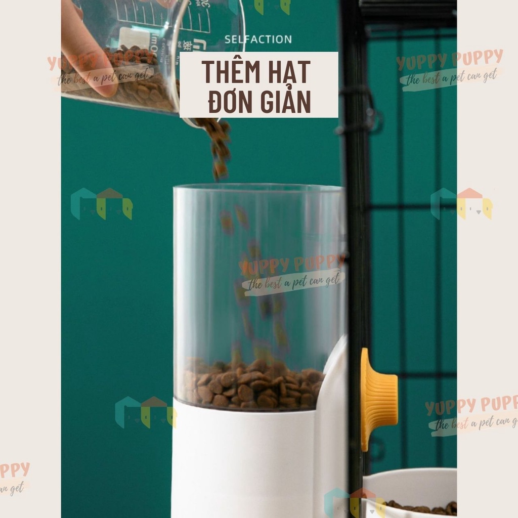 Hipidog Khay bát nước , bát ăn hạt treo thành chuồng để trong khu vực lồng cao cấp cho chó mèo / Thú cưng