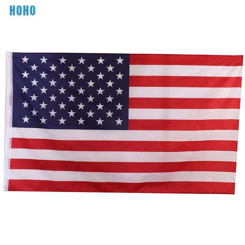 Cờ nước Mỹ kích thước 5x3ft 90x150cm trang trí