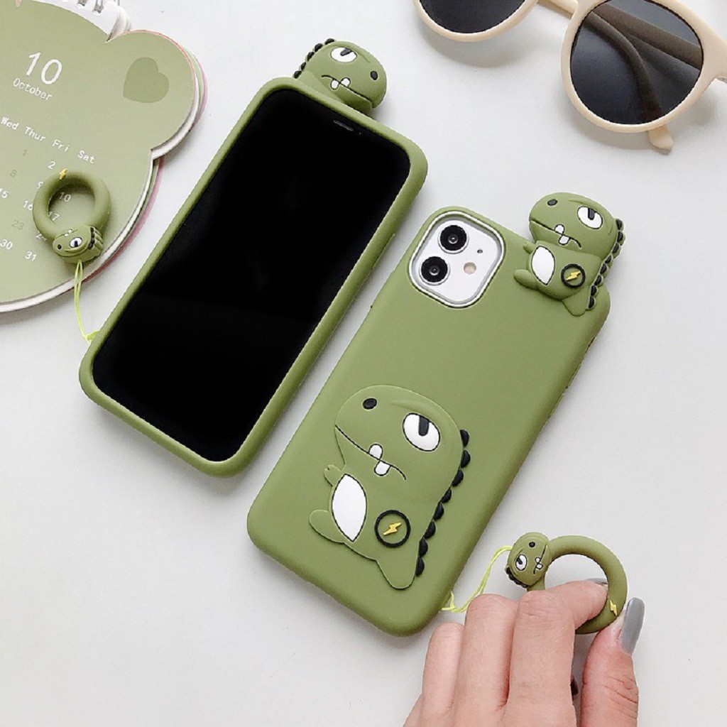 Ốp Lưng Iph.0ne ⚡ Ốp Iph.0ne SIlicon Case KHỦNG LONG TIA SÉT ⚡ iPh.0ne 6P/7/8/7plus/8plus/x/xs/xs max/11/11PM - Tuancase