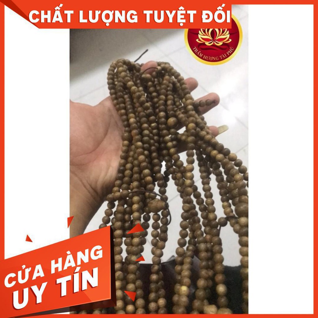 VÒNG TAY CHUỖI HẠT TRẦM HƯƠNG 108 , 8 MM Vòng Tay Thiên Nhiên Mùi Thơm Vĩnh Viễn