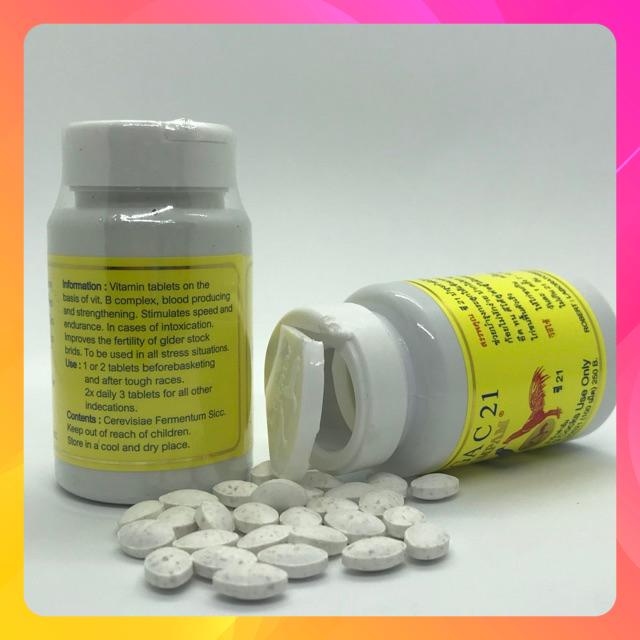 Hủ 100V Mega C21 Khoáng và Vitamin giúp gà săn chắc Bền Bo đá