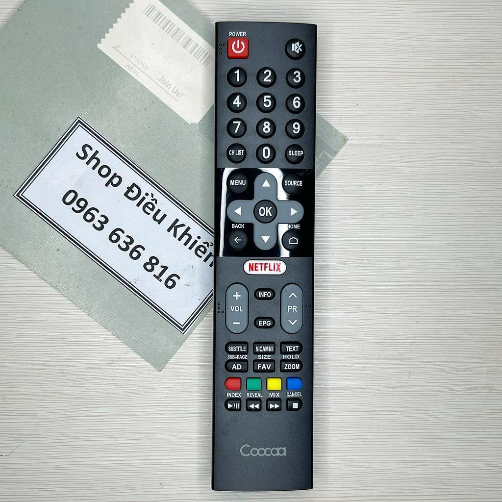 Remote tivi coocaa - điều khiển tivi coocaa chính hãng
