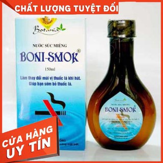 NƯỚC SÚC MIỆNG GIÚP BỎ THUỐC LÁ BONI-SMOK (CHÍNH HÃNG)