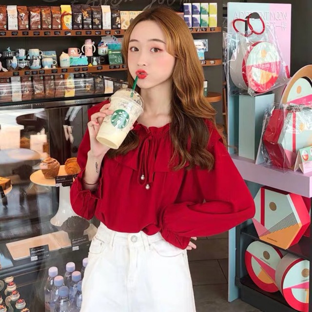 Áo kiểu dây chuông ulzzang