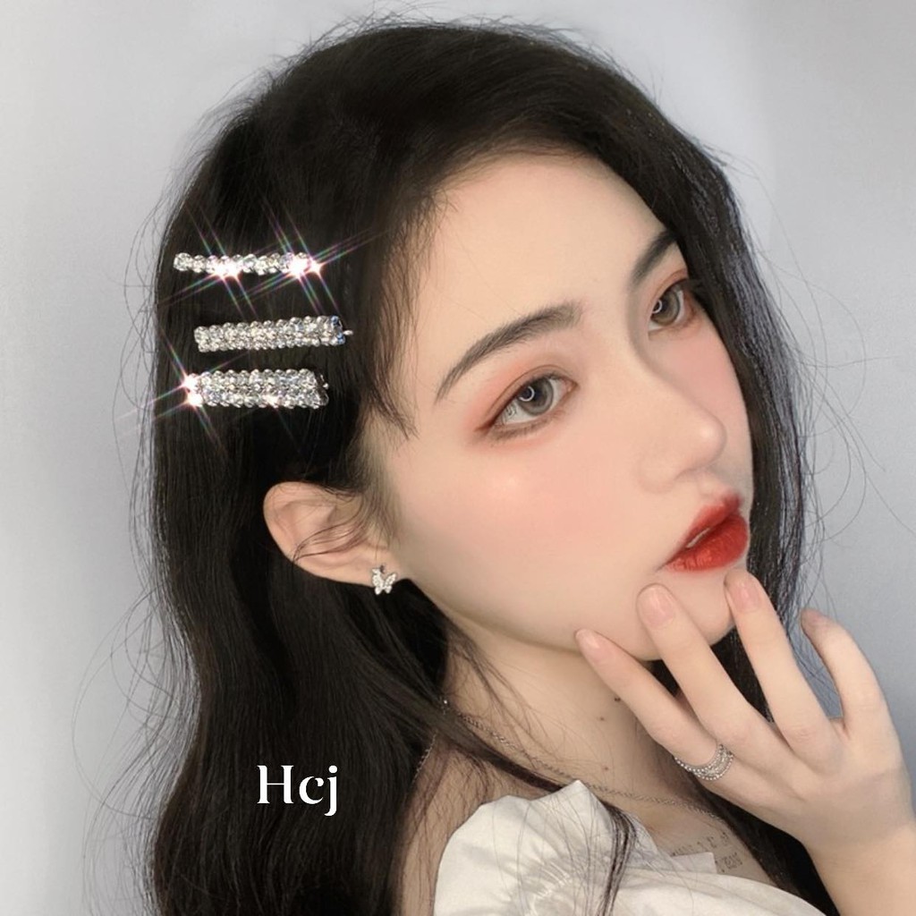 Hoa tai cánh bướm đôi bạc ta cao cấp nữ