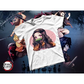 Áo thun Cotton Unisex - Anime - Kimetsu no Yaiba - Kamado Nezuko