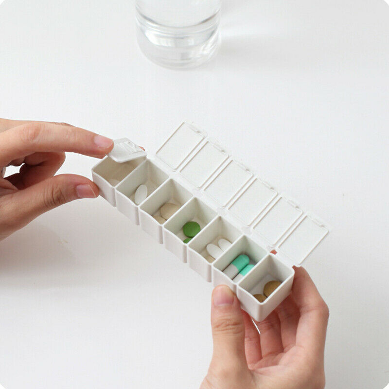 Set 2 hộp đựng thuốc tiện lợi khi đi du lịch