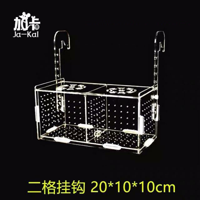 Box Tép và Lồng Dưỡng Cá bằng Mica Siêu Trong - KT: 10x10x10 và 20x10x10cm