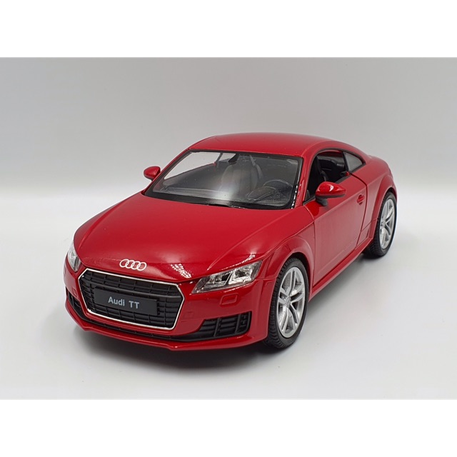 Xe Mô Hình Audi TT Coupe 1:24 Welly (ĐỎ)