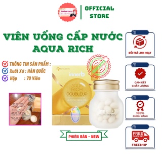 Viên Uống Cấp Nước , Chống Nắng Collagen Innerb Aqua Rich [Hộp 70 Viên Mẫu Mới] [ Auth ]