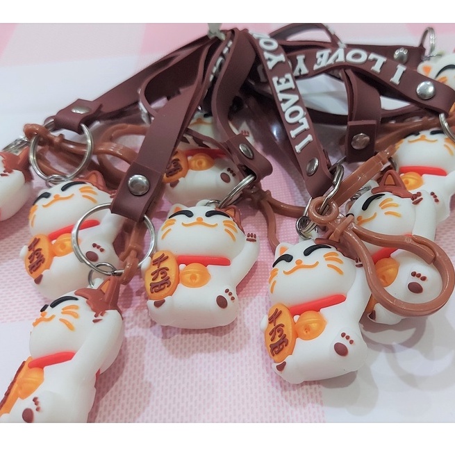 Móc Khóa Mèo Thần Tài, Con Vật May Mắn TPHCM