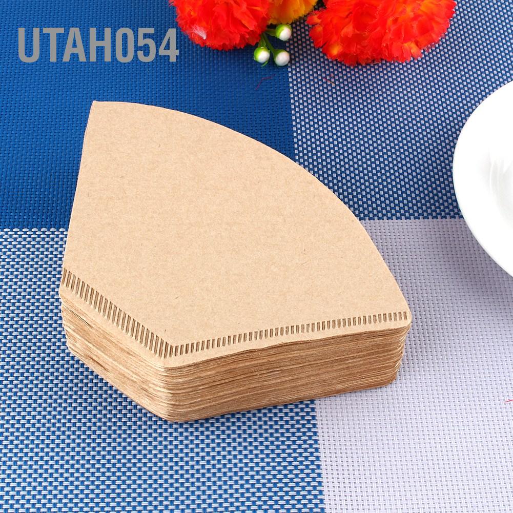 Utah054 100x Giấy lọc cà phê không tẩy trắng