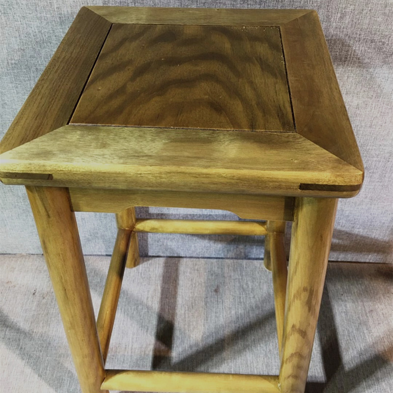 Tứ Xuyên kim ti nam mộc mới kiểu Trung Quốc ghế gỗ rắn Phân vuông ghế gỗ phòng khách ghế gỗ cao bàn chân
