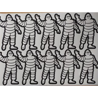 Bộ Tem dán decal trang trí Michelin