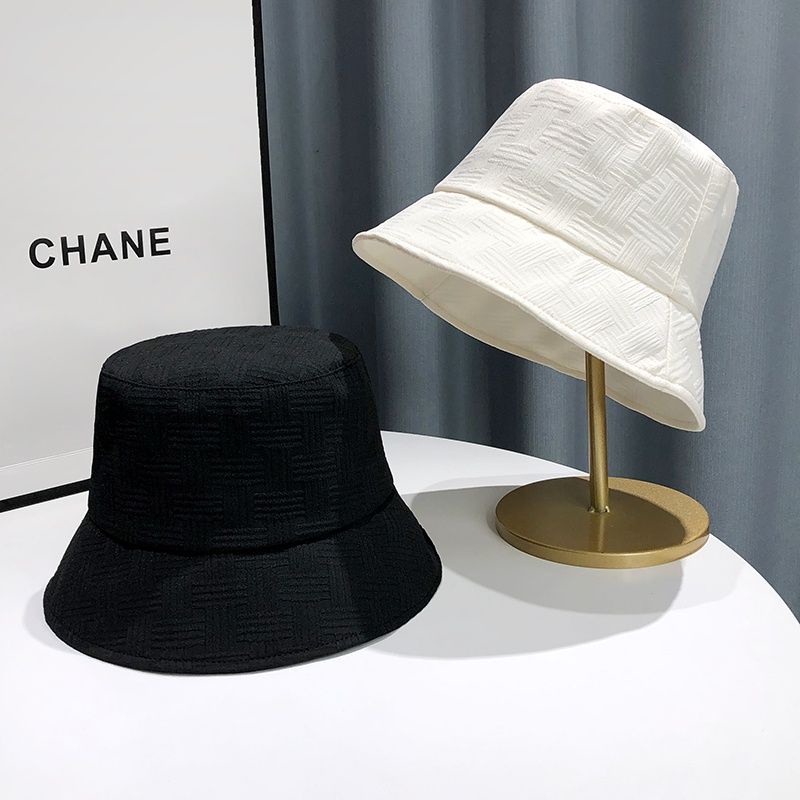 Nón Bucket Tai Bèo Vải Cotton Gân Đan Xinh Xắn