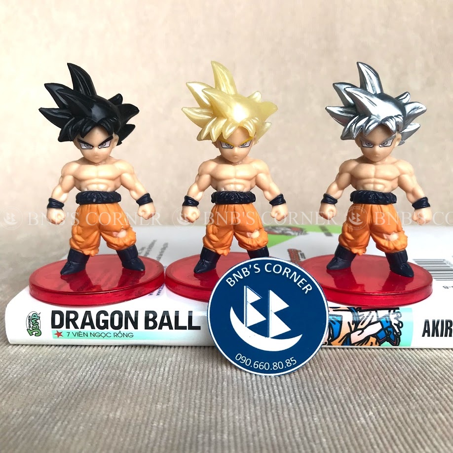 Part 2 - Mô hình nhân vật Songoku 8cm Dragon Ball - Bảy viên ngọc rồng