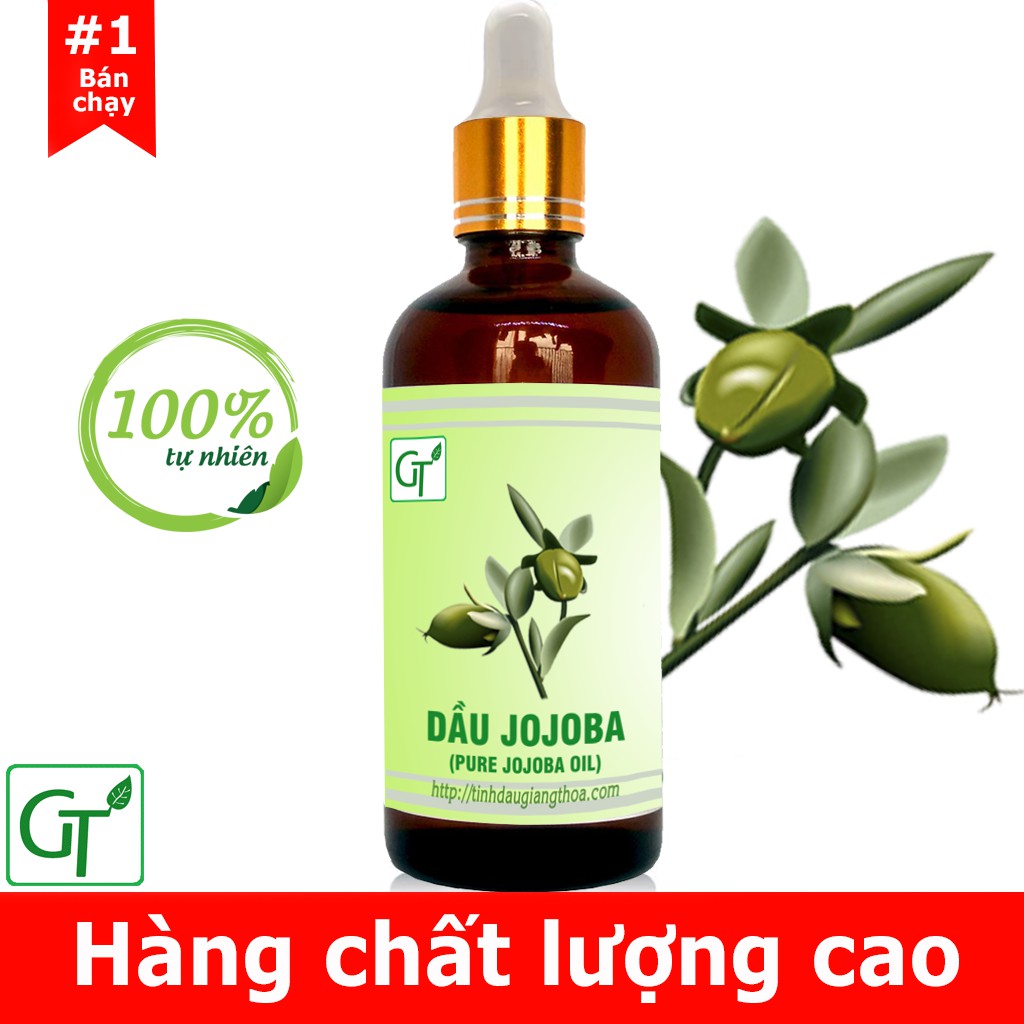 Dầu Jojoba Nguyên Chất 💖𝙁𝙍𝙀𝙀𝙎𝙃𝙄𝙋💖 Dầu Jojoba Làm Đẹp Cao Cấp GT