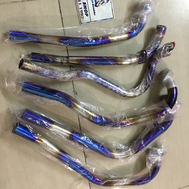 Cổ Inox xi Titan cho các loại xe