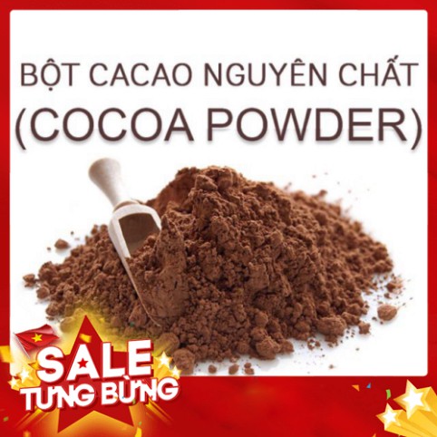 Giá rẻ nhất 100g BỘT Cacao nguyên chất làm bánh, thạch (loại 1 uống ngon)...