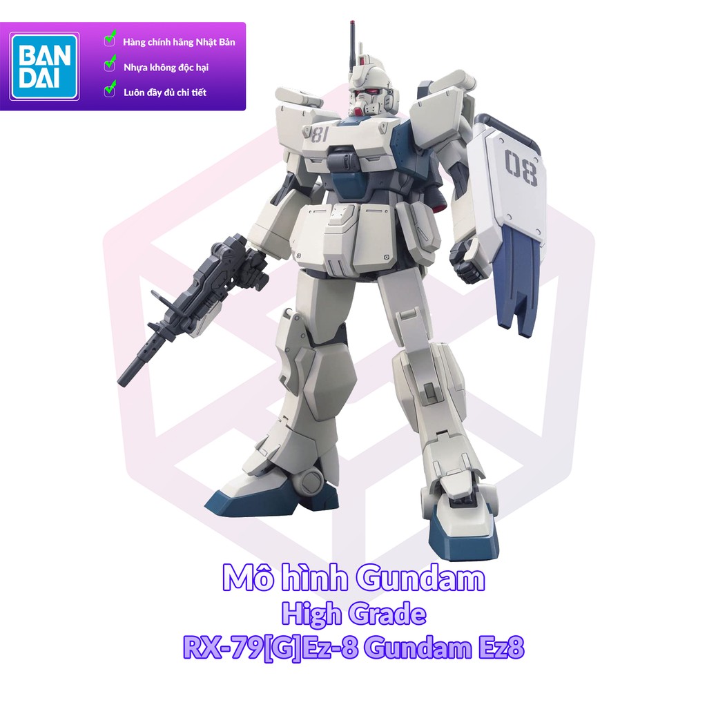 Mô Hình Gundam Bandai HG 155 RX-79Ez-8 Gundam Ez8 1/144 UC The 08 MS Team