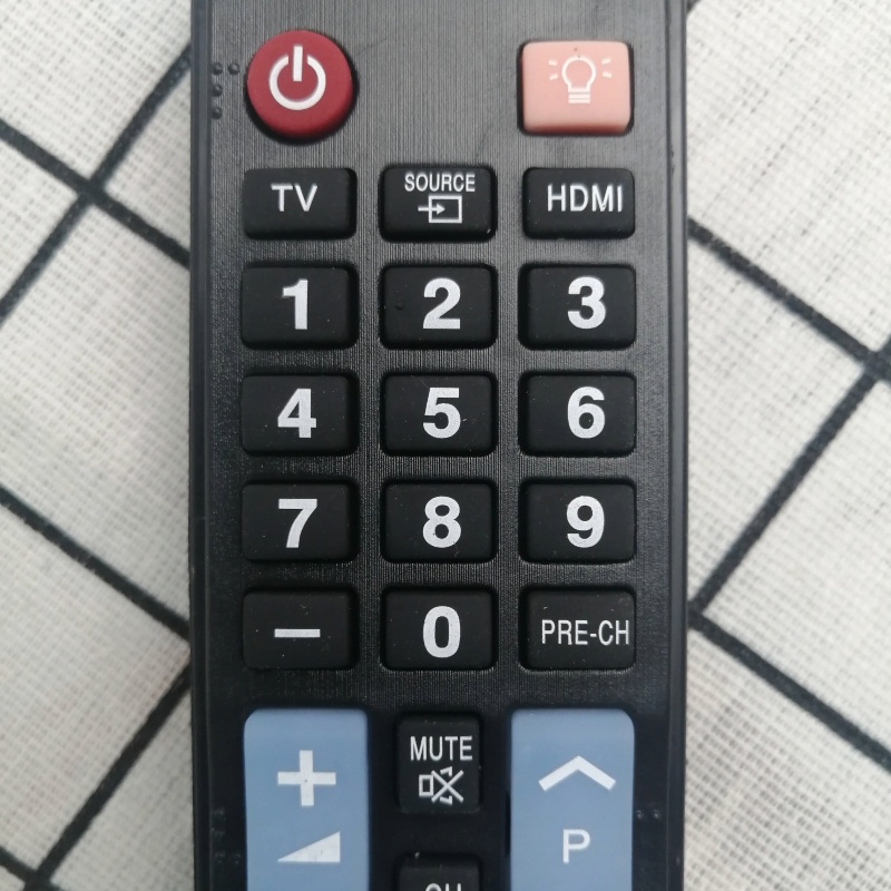 Điều khiển Tivi SAMSUNG smart dài-Sử dụng cho TV SAMSUNG dòng AU-Loại thường giá rẻ