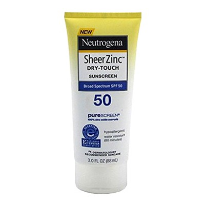 Kem chống nắng Mặt Neutrogena Sheer Zinc Dry – Touch Suncreen SPF 50 –