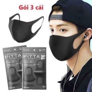 HỘP 3 Cái Khẩu trang Pitta Mask xuất Nhật