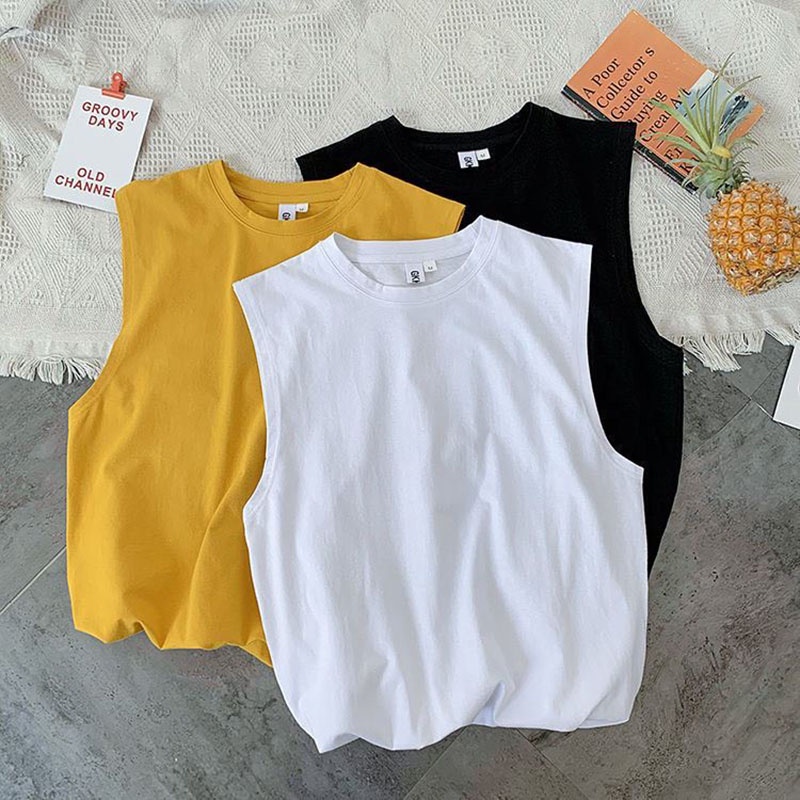 Áo Thun Nam 3 Lỗ Tanktop Sát Nách Cổ Tròn Trơn Thời Trang Zenkonu TOP NAM 224V1