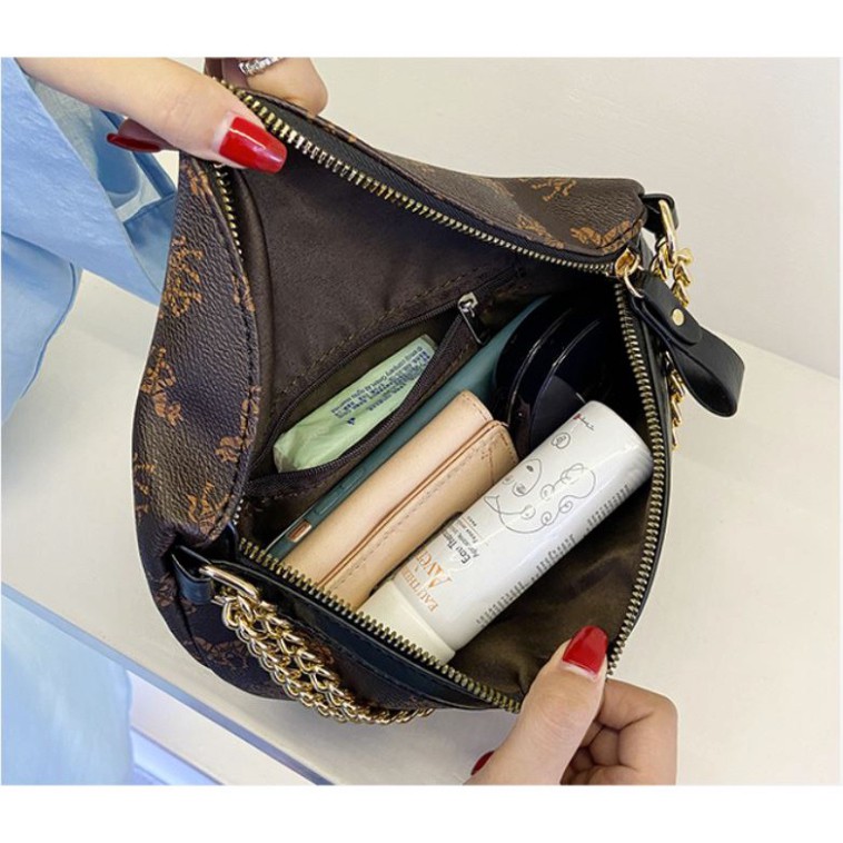 Túi đeo trước ngực logo H.Mes da PU cao cấp cực chất DC02 túi bao tử TX Quảng Châu cao cấp | BigBuy360 - bigbuy360.vn