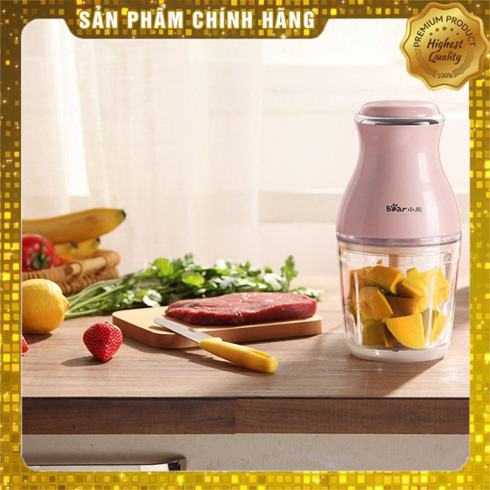 [ CHÍNH HÃNG] Máy Xay Thực Phẩm Xay Sinh Tố Đa Năng Bear QSJ-B02U2 - Máy Xay Thịt Công Xuất Lớn Cối Thủy Tinh Thủy Tinh