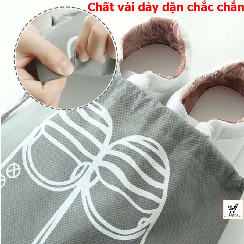 Túi Đựng Giày Hoạ Tiết Chống Bẩn Đi Du Lịch Tiện Lợi [TÚI ĐỰNG GIẦY]