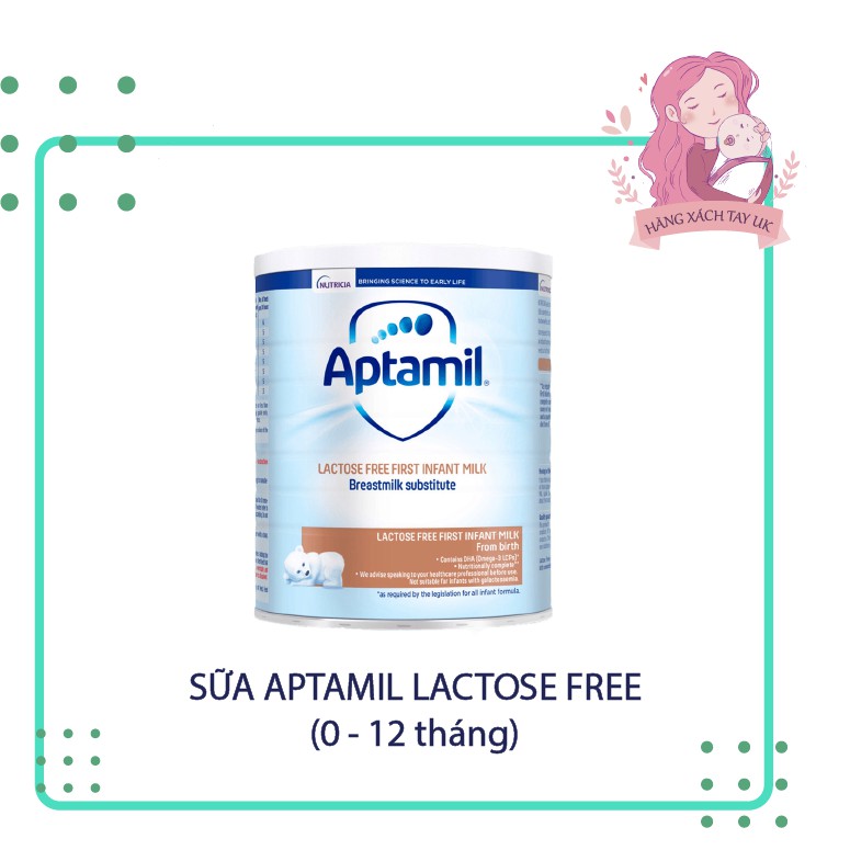 SỮA APTAMIL LACTOSE FREE 400G cho đường ruột bé