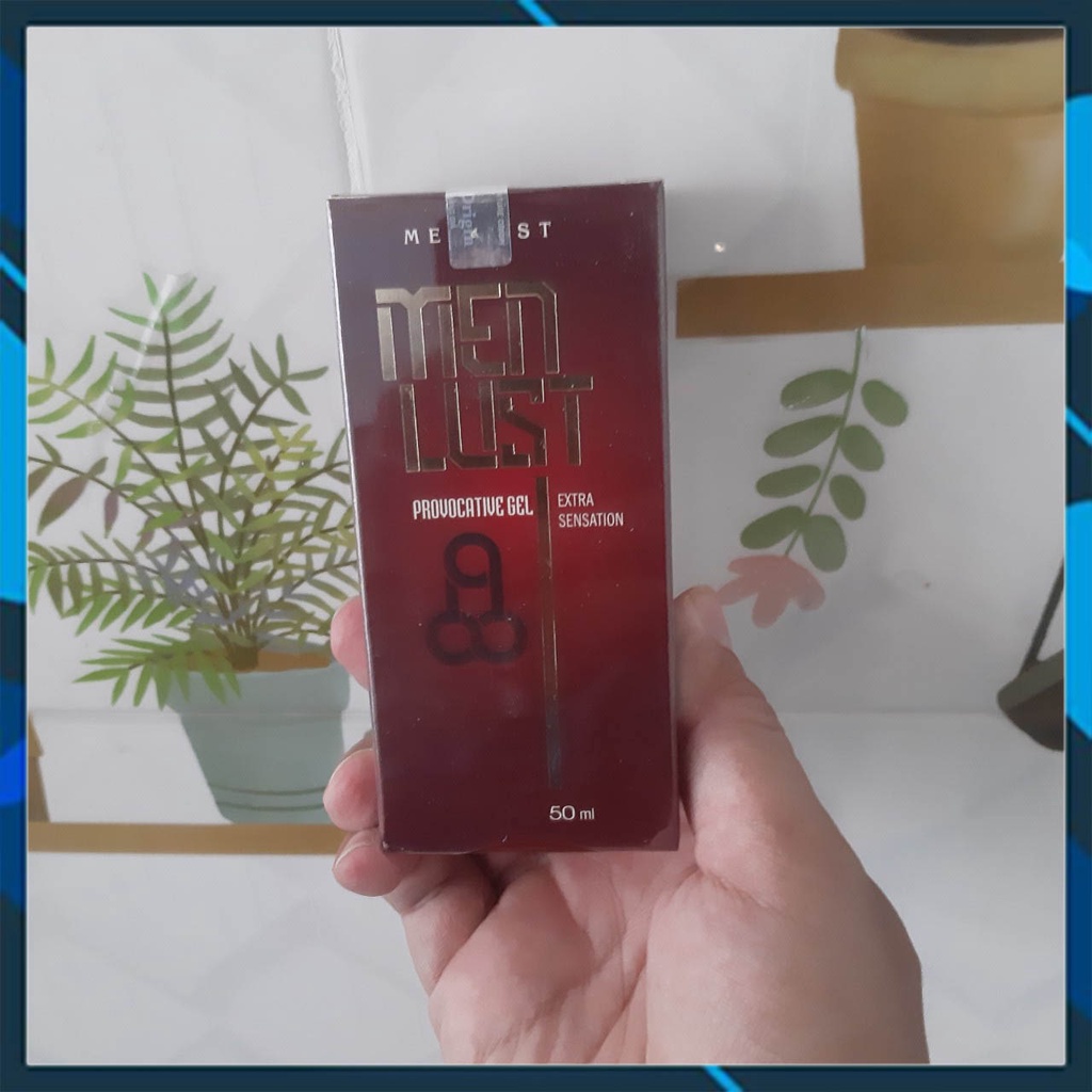GEL SINH LÝ MENLUST - Tăng Khả Năng Nam Giới Giải Quyết Chuyện Thầm Kín Phái Mạnh - CHÍNH HÃNG HỘP 50ML