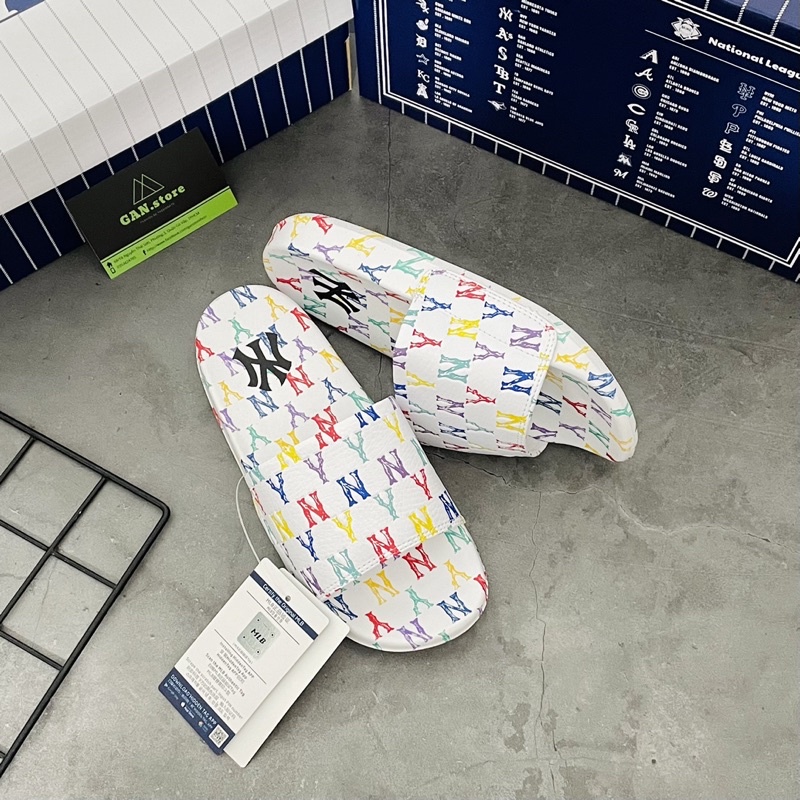 Dép 𝗠𝗟𝗕 Monogram Nữ Nhiều Màu