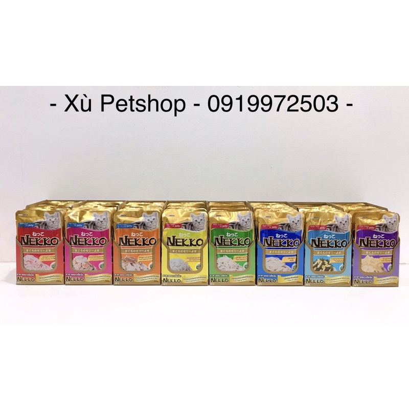 [PATE NEKKO GIÁ SỈ] PATE NEKKO CHO MÈO TỰ NHIỆT 100%