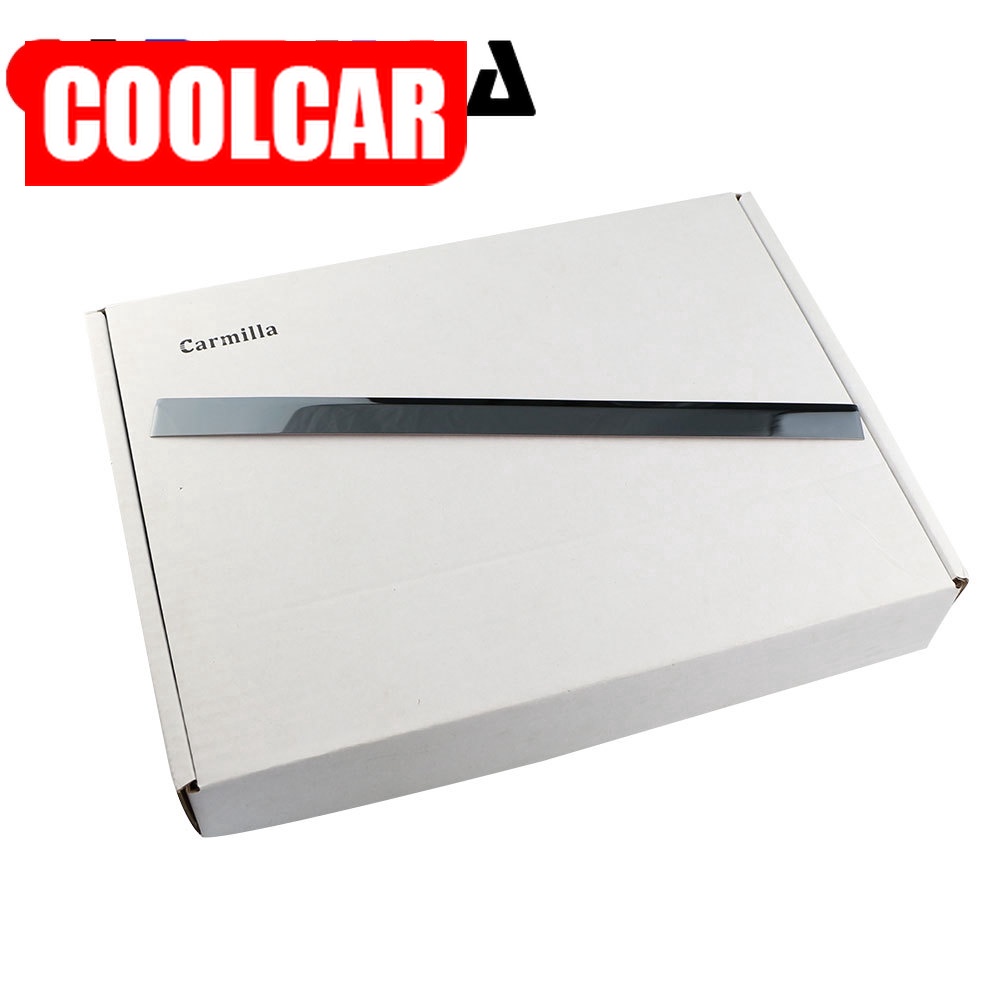 Miếng dán trang trí hộp đựng đồ bằng thép không gỉ chuyên dụng dành cho ô tô Ford Focus 2 MK2 2005 - 2011