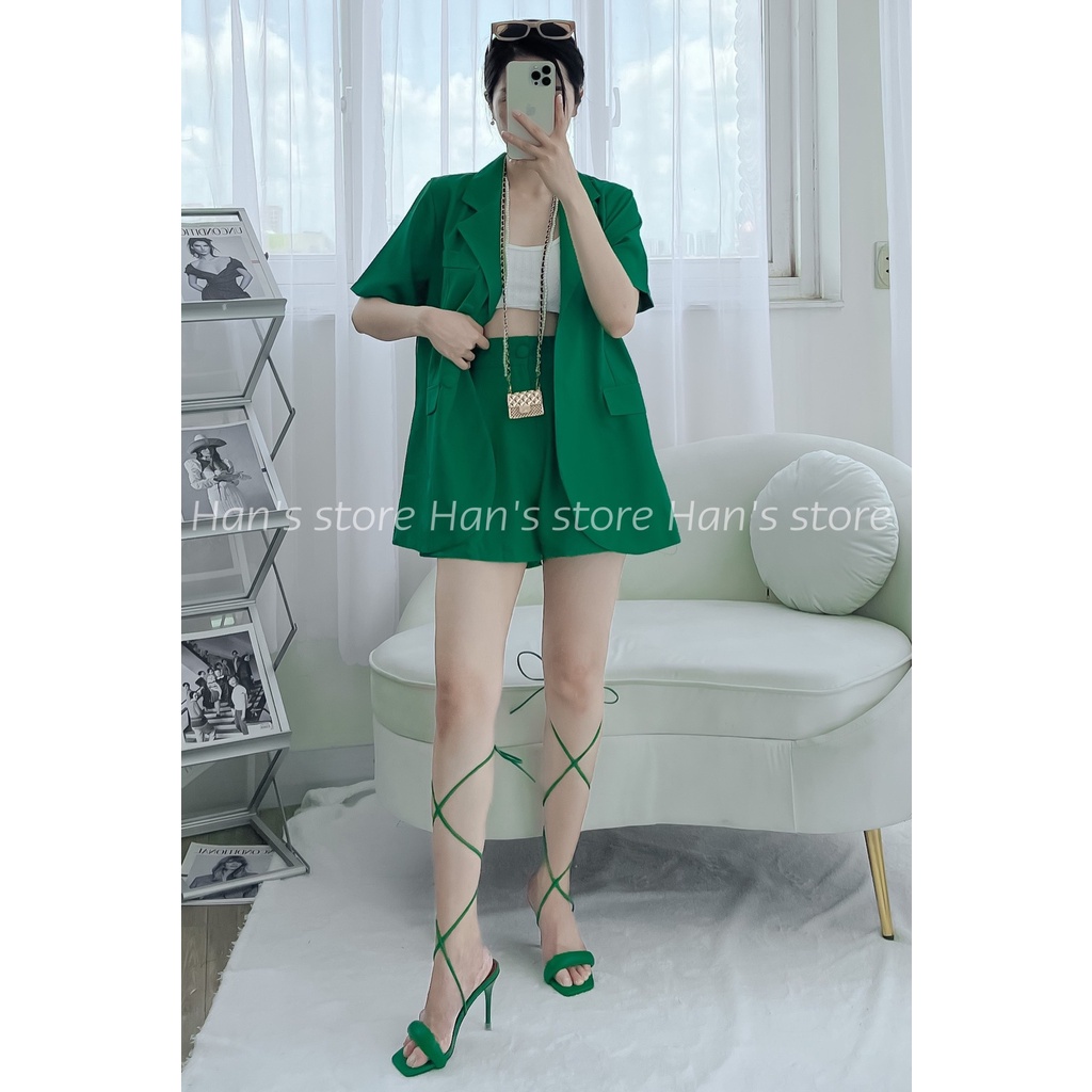 BỘ VEST TRENDY CỰC XINH (ẢNH THẬT 100%)