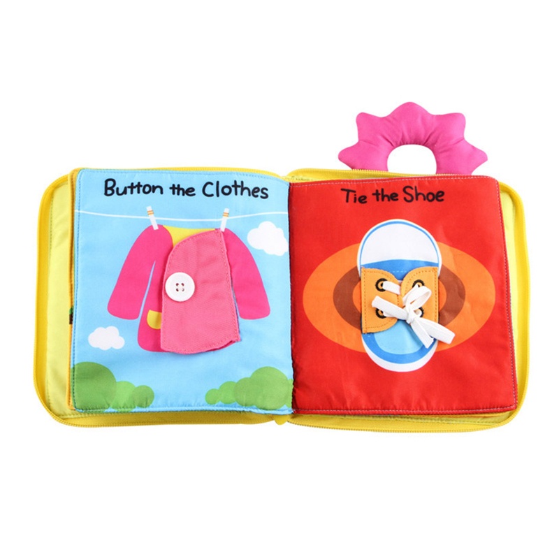 Sách Lục Lạc Hoạt Hình Giáo Dục Cho Bé 3M +