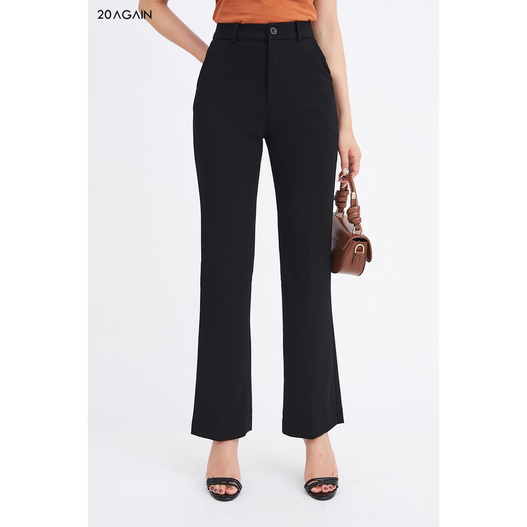 Quần Âu 2 túi chéo 20AGAIN QAA1584 | BigBuy360 - bigbuy360.vn