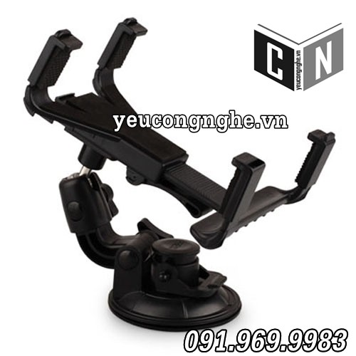 Giá đỡ iPad trên xe hơi, giá hút kẹp chân không lên kính ô tô | BigBuy360 - bigbuy360.vn