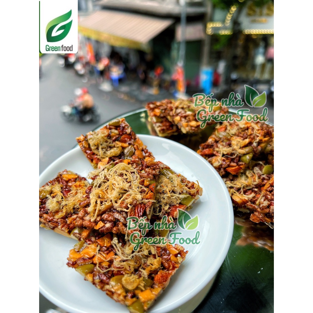 Thanh Gạo Lứt Rong Biển thương hiệu Greenfood ăn kiêng, Eatclean Healthy giảm cân