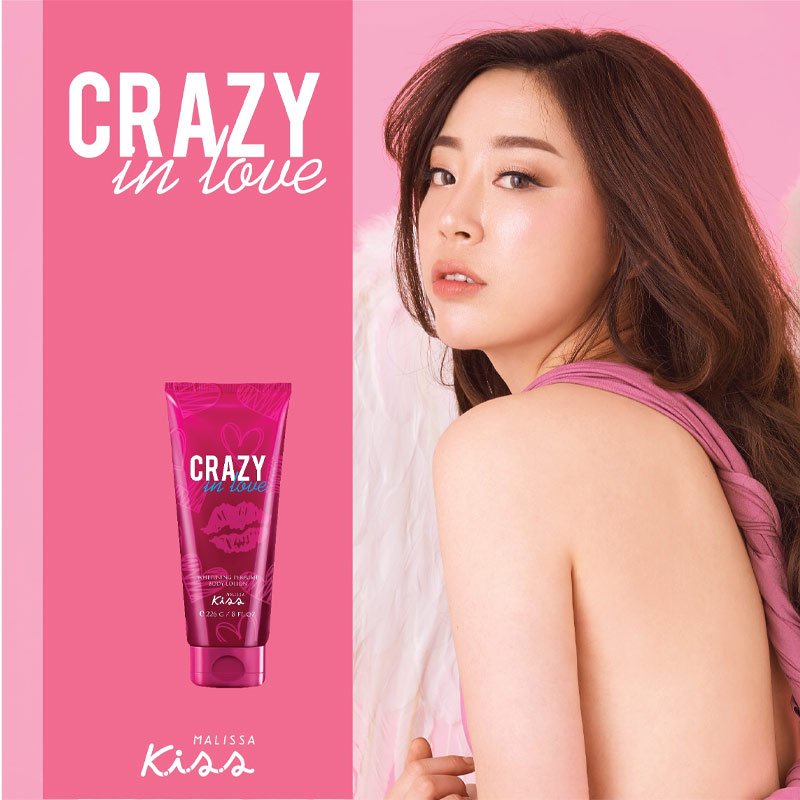 Malissa Kiss Sữa Dưỡng Thể Sáng Da Whitening Perfume Body Lotion Angel Collection 226g