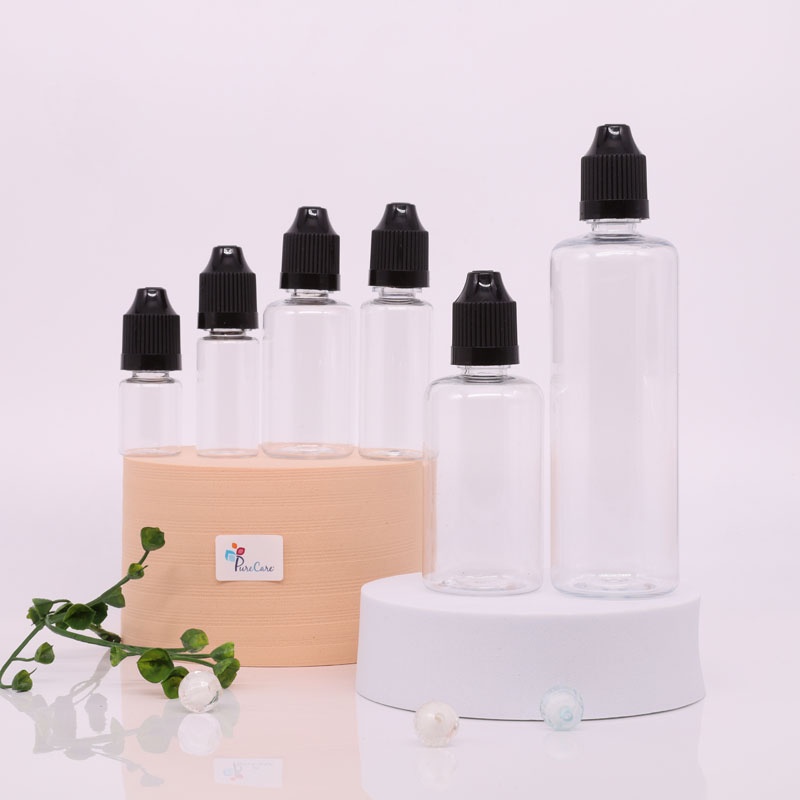 Chai Nhựa nhỏ giọt 5ml 10ml 15ml 20ml 30ml 50ml 100ml đựng mực xăm tinh dầu nước hoa, hình ngôi sao