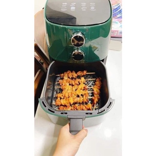 Nồi chiên không dầu CAMEL, nồi chiên CAMEL 7L Khay Vuông - nồi nấu công nghệ mới - 1500w
