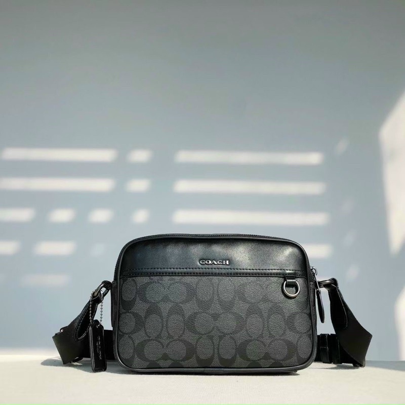 TÚI ĐEO CHÉO NAM Graham Crossbody In Signature Canvas