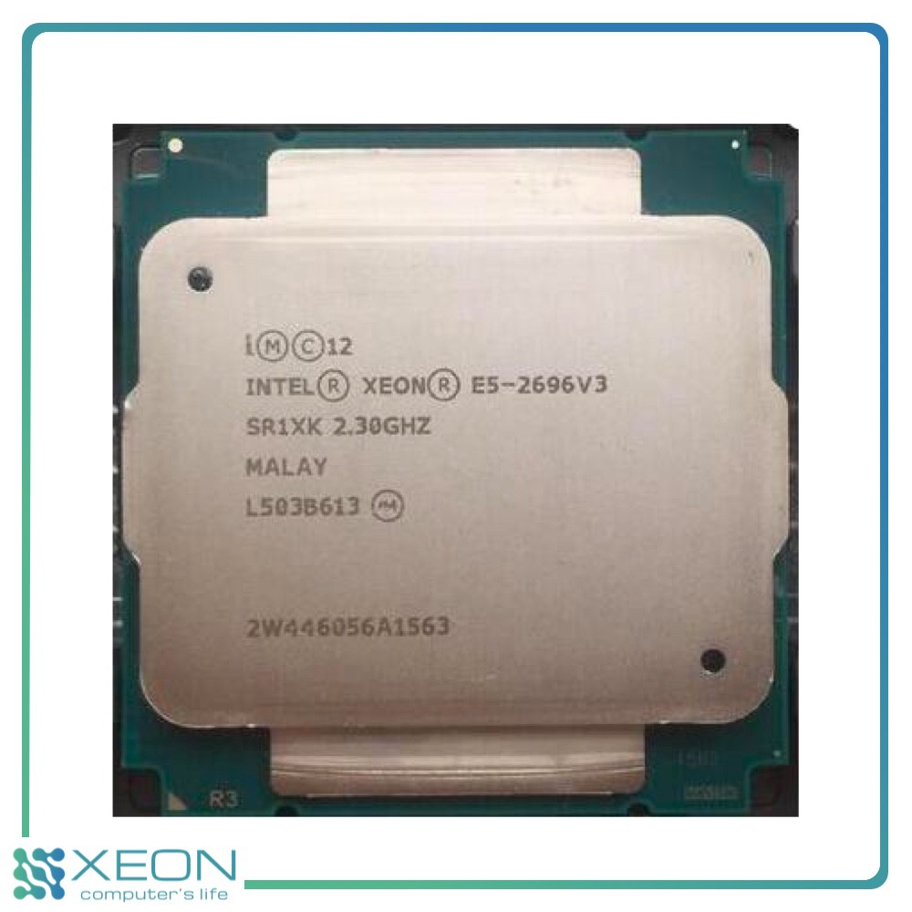 CPU Intel Xeon E5-2696 v3 (2696v3) / 18 cores 36 threads / 2.3-3.6 GHz / LGA 2011-3