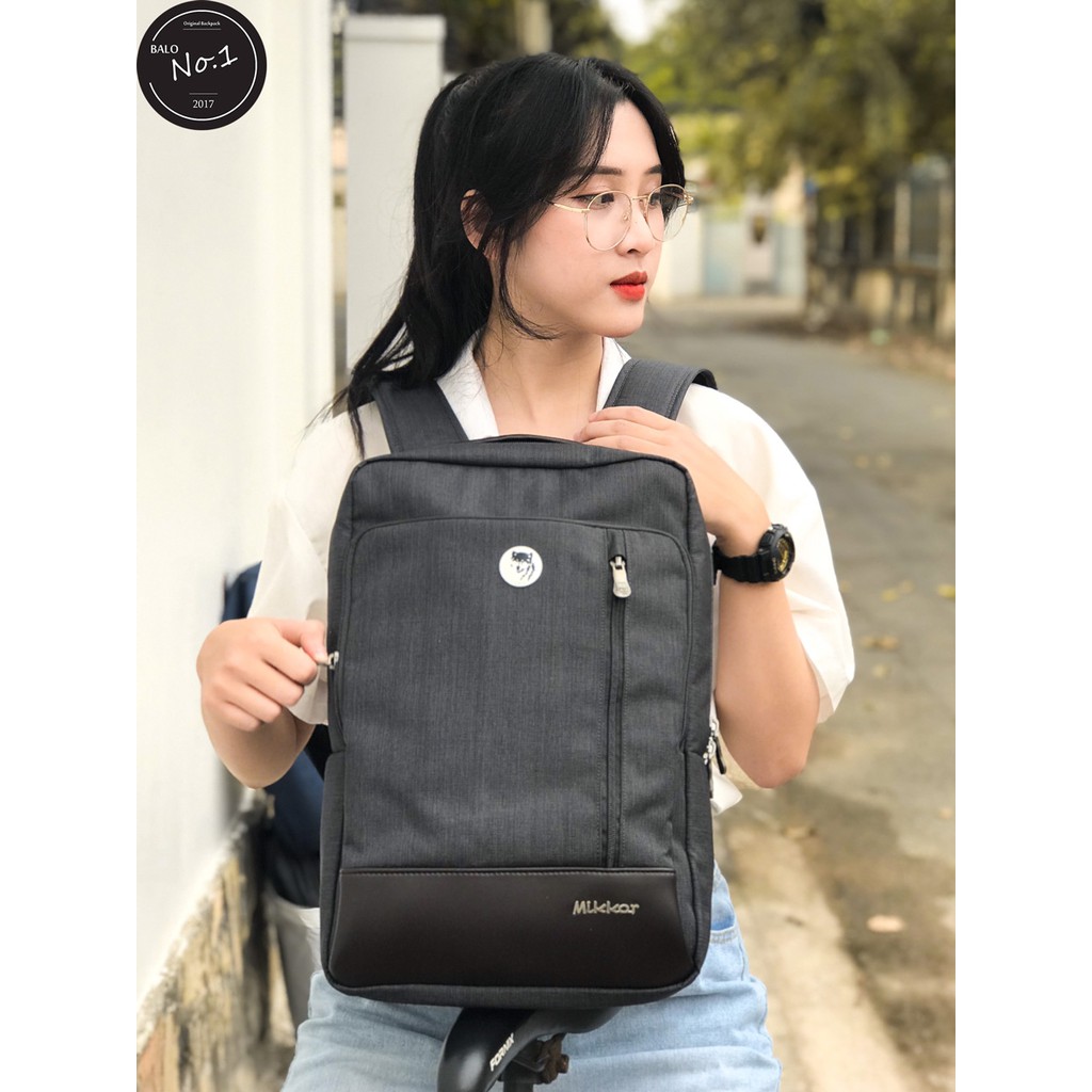 [Chính hãng] Balo Laptop Nam Nữ Thời Trang  Cao Cấp Mikkor The Ralph Backpack